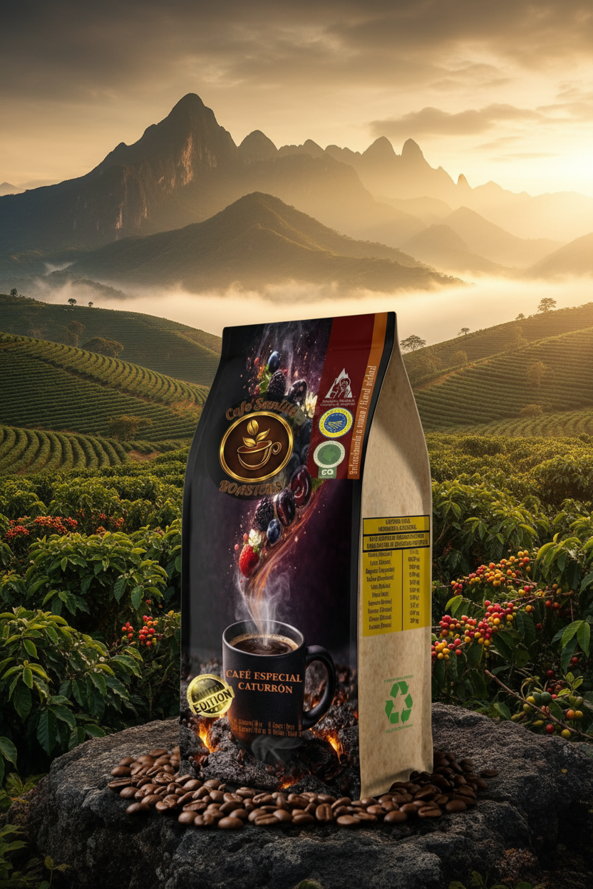 Café Caturrón — Amanecer andino