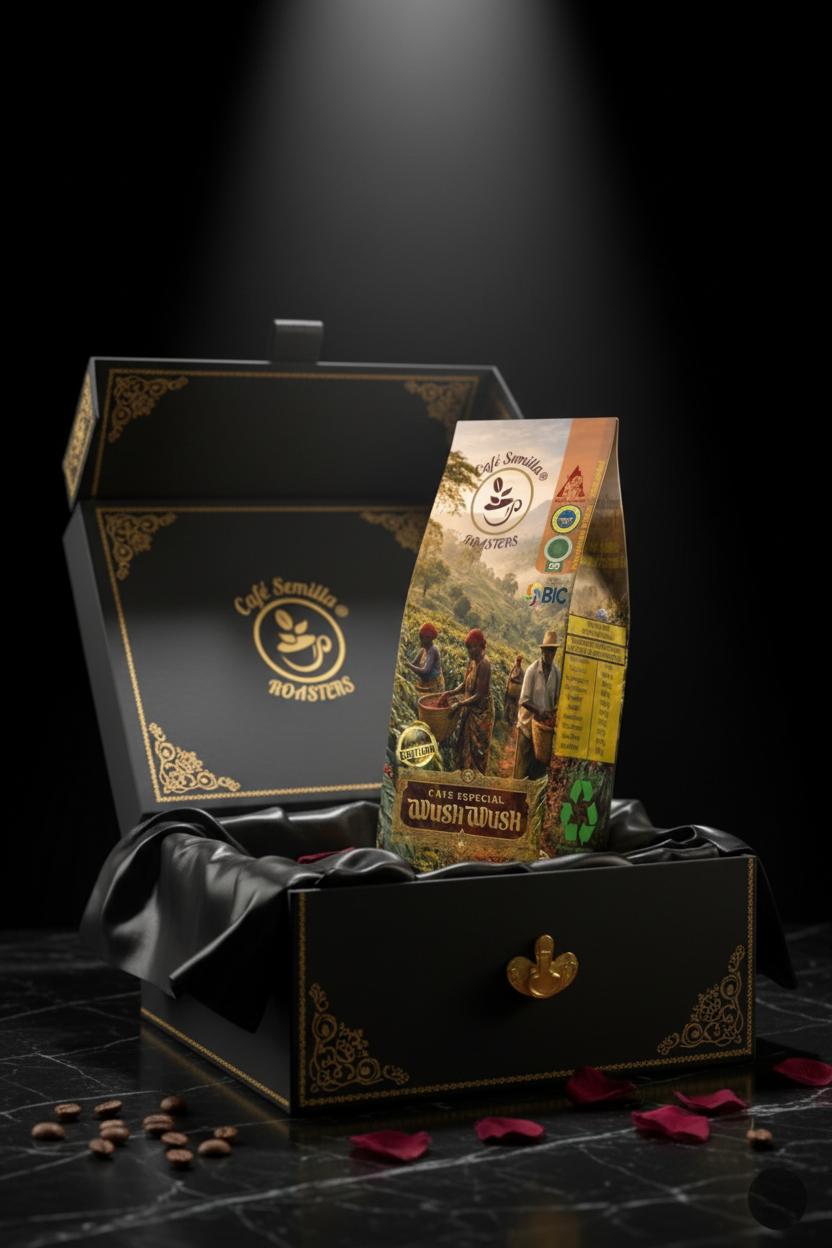 Café Wush Wush — Caja de lujo