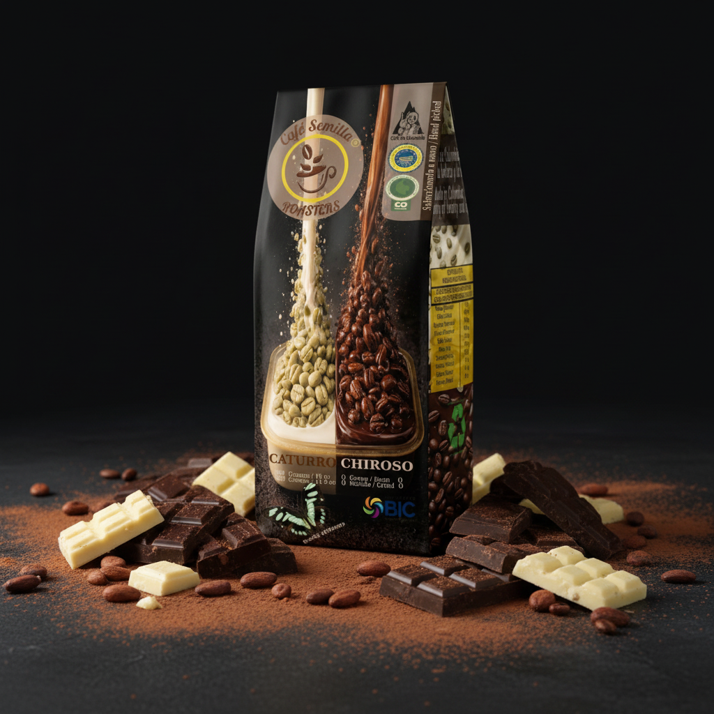 Caturro Chiroso con chocolates